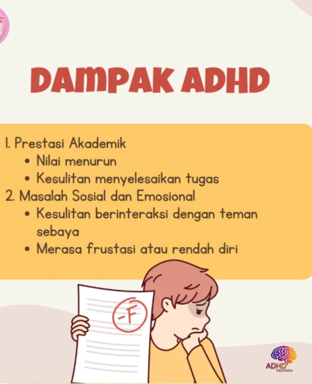 Dampak ADHD terhadap Proses Belajar Anak di Kabupaten Bolaang Mongondow Timur