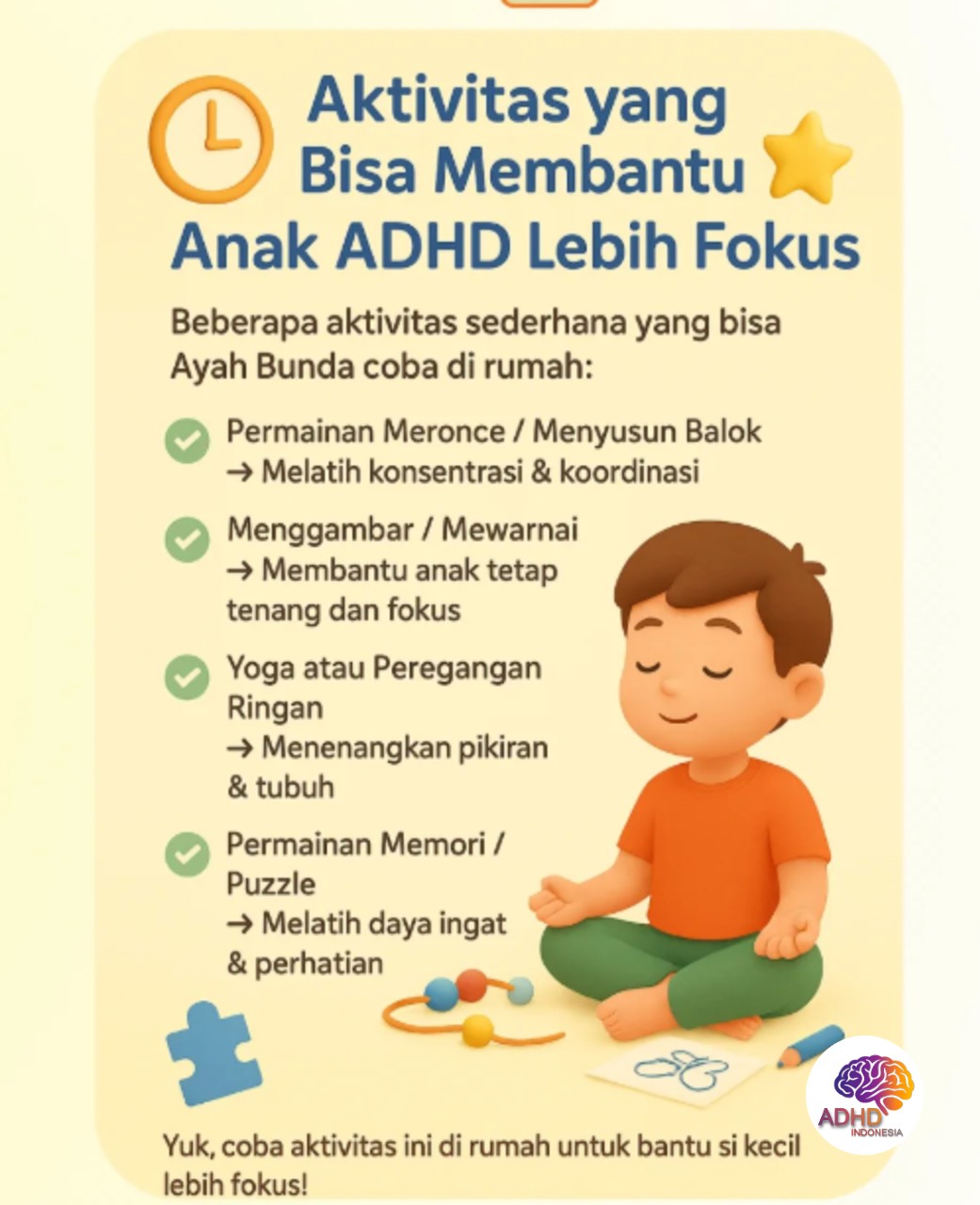 Pendekatan Edukatif yang Tepat untuk Anak ADHD di Kabupaten Bolaang Mongondow Timur